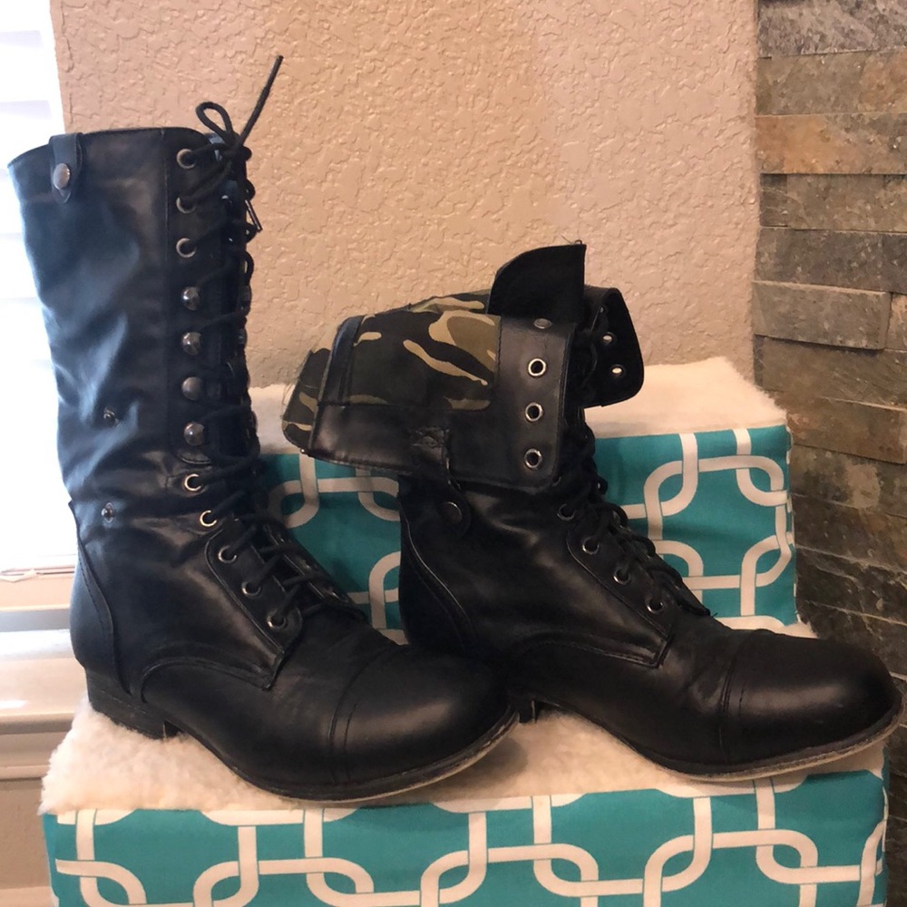 Lace Up Boots